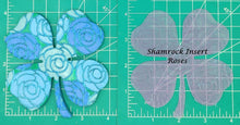 Load image into Gallery viewer, 4 Leaf Clover or Shamrock Inserts - Silicone Freshie Mold