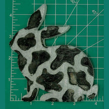 Load image into Gallery viewer, Easter Bunny Side Profile Inserts - Silicone Freshie Mold