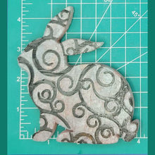 Load image into Gallery viewer, Easter Bunny Side Profile Inserts - Silicone Freshie Mold