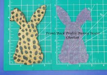 Load image into Gallery viewer, Bunny Silhouette Inserts- Silicone Freshie Mold