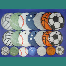 Load image into Gallery viewer, 4" Circle Sports Ball Inserts - Silicone Freshie Mold