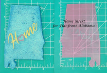 Load image into Gallery viewer, Alabama Inserts - Silicone Freshie Mold