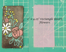 Load image into Gallery viewer, 4.25" x 2" rectangle Inserts - Silicone Freshie Mold