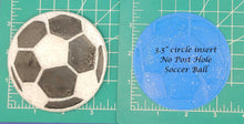 Load image into Gallery viewer, 3.5" Circle Sports Ball Inserts - Silicone Freshie Mold