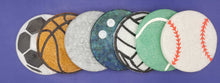 Load image into Gallery viewer, 3.5" Circle Sports Ball Inserts - Silicone Freshie Mold