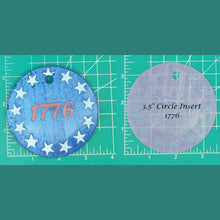 Load image into Gallery viewer, 3.5" Circle Inserts - Holidays and Seasons - Silicone Freshie Mold