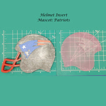 Load image into Gallery viewer, Football Helmet Inserts - Silicone Freshie Mold
