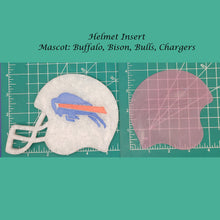 Load image into Gallery viewer, Football Helmet Inserts - Silicone Freshie Mold