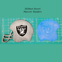 Load image into Gallery viewer, Football Helmet Inserts - Silicone Freshie Mold