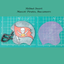 Load image into Gallery viewer, Football Helmet Inserts - Silicone Freshie Mold