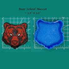 Load image into Gallery viewer, Bear School Mascot - Freshie Mold