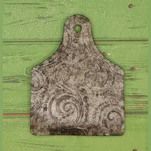 Load image into Gallery viewer, Cow Ear Tag Inserts - Silicone Freshie Mold