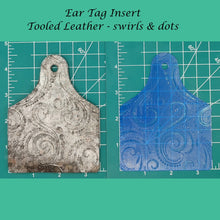 Load image into Gallery viewer, Cow Ear Tag Inserts - Silicone Freshie Mold