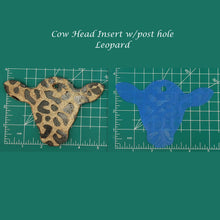Load image into Gallery viewer, Cow Head Inserts - Silicone Freshie Mold