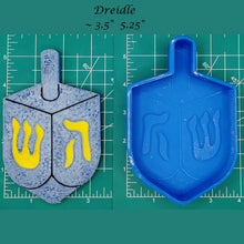 Load image into Gallery viewer, Dreidel - Silicone Freshie Mold