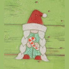 Load image into Gallery viewer, Christmas Gnome with Candy Cane - Silicone Freshie Mold
