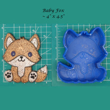 Load image into Gallery viewer, Baby Fox - Silicone Freshie Mold
