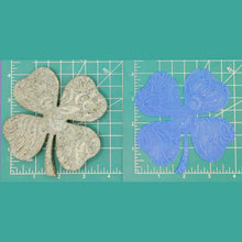 Load image into Gallery viewer, 4 Leaf Clover or Shamrock Inserts - Silicone Freshie Mold