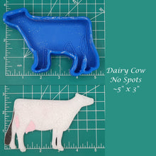 Load image into Gallery viewer, Dairy Cow - No Spots - Silicone Freshie Mold