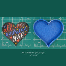 Load image into Gallery viewer, All American Girl - Silicone Freshie Mold