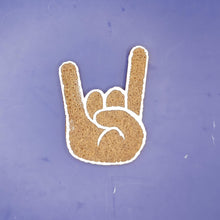 Load image into Gallery viewer, Detailed Rock On, Hook'em Hand -Silicone freshie mold