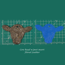 Load image into Gallery viewer, Cow Head Inserts - Silicone Freshie Mold