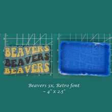 Load image into Gallery viewer, Beavers Beavers Beavers - Silicone Freshie Mold