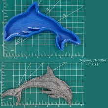 Load image into Gallery viewer, Dolphin, Detailed - Silicone Freshie Mold