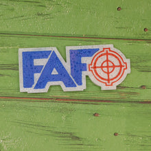 Load image into Gallery viewer, FAFO with target - Silicone Freshie Mold