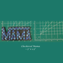 Load image into Gallery viewer, Checkered Mama - Silicone Freshie Mold