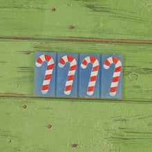 Load image into Gallery viewer, Candy Cane Wax Melt Snap Bar Silicone Mold