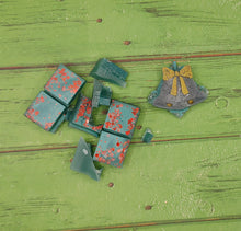 Load image into Gallery viewer, Christmas Bells Wax Melt Snap Bar Silicone Mold
