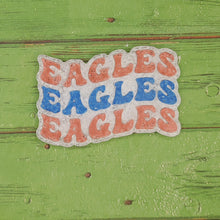 Load image into Gallery viewer, Eagles Eagles Eagles - Retro Font - Silicone Freshie Mold