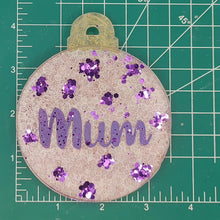 Load image into Gallery viewer, Christmas Ornament Mold - 3.5" ornament mold for all 3.5" circle inserts - Silicone Freshie Mold