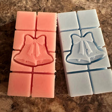 Load image into Gallery viewer, Christmas Bells Wax Melt Snap Bar Silicone Mold