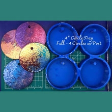 Load image into Gallery viewer, 4" Circle Tray - Silicone Freshie Mold