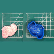 Load image into Gallery viewer, Baby Footprints - Silicone Freshie Mold