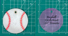 Load image into Gallery viewer, 3.5" Circle Sports Ball Inserts - Silicone Freshie Mold