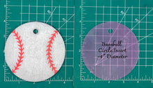 Load image into Gallery viewer, 4" Circle Sports Ball Inserts - Silicone Freshie Mold