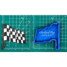 Load image into Gallery viewer, Checkered Flag - Silicone Freshie Mold