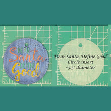 Load image into Gallery viewer, 3.5" Circle Inserts - Christmas - Silicone Freshie Mold