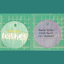 Load image into Gallery viewer, 3.5" Circle Inserts - Christmas - Silicone Freshie Mold