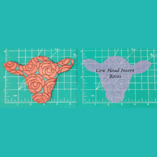 Load image into Gallery viewer, Cow Head Inserts - Silicone Freshie Mold