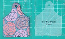 Load image into Gallery viewer, Cow Ear Tag Inserts - Silicone Freshie Mold