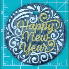 Load image into Gallery viewer, 3.5" Circle Inserts - Holidays and Seasons - Silicone Freshie Mold