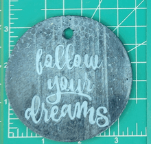 Load image into Gallery viewer, 3.5" Circle Inserts - Quotes and Sayings - Silicone Freshie Mold