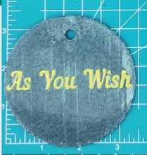 Load image into Gallery viewer, 3.5" Circle Inserts - Quotes and Sayings - Silicone Freshie Mold