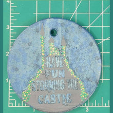 Load image into Gallery viewer, 3.5" Circle Inserts - Quotes and Sayings - Silicone Freshie Mold