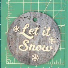 Load image into Gallery viewer, 3.5" Circle Inserts - Christmas - Silicone Freshie Mold