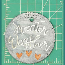 Load image into Gallery viewer, 3.5" Circle Inserts - Christmas - Silicone Freshie Mold